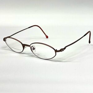 Escada Eyeglasses Japan Frame Only - Womens E018 F1K - 49-18-135 Brown Glasses
